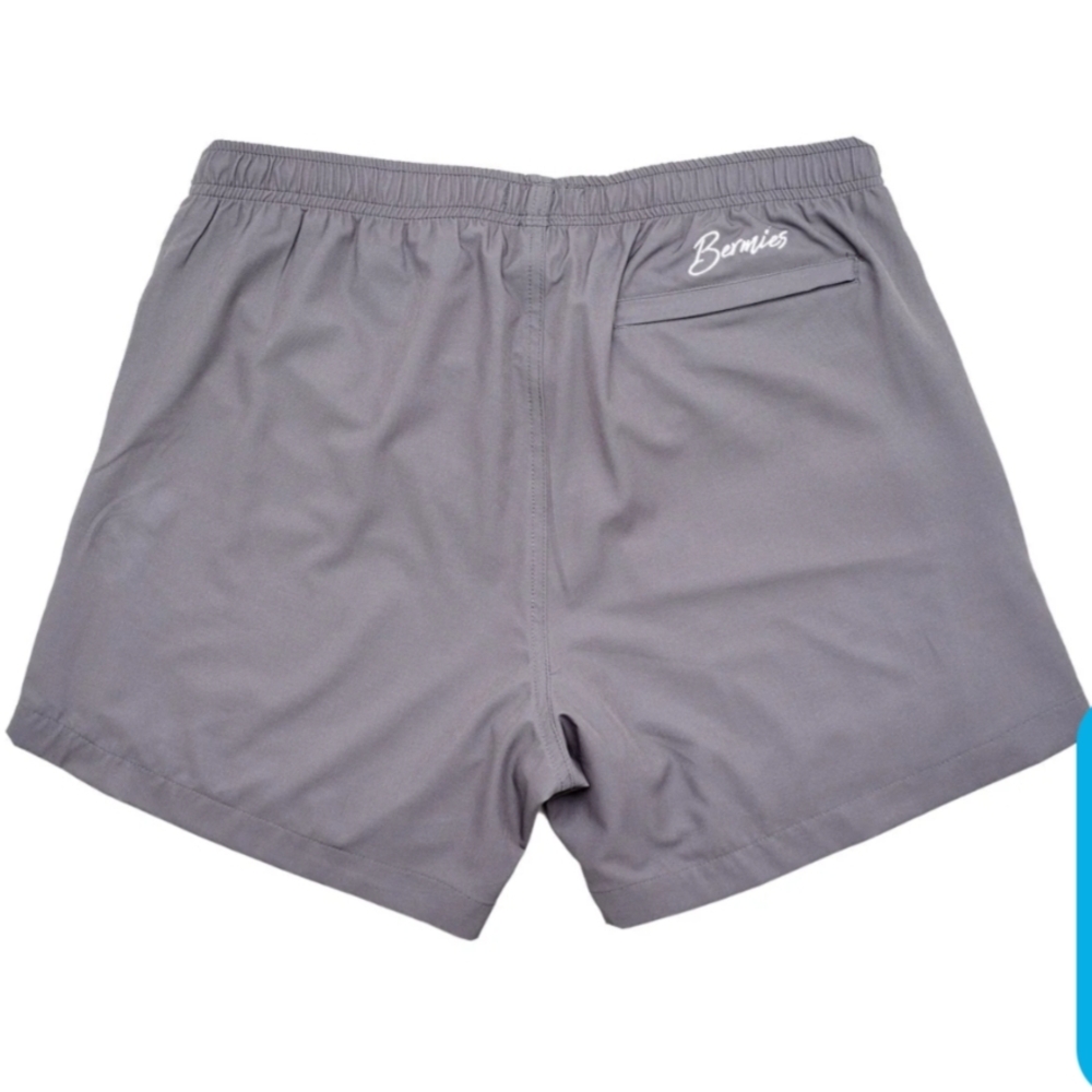 Gray Men's Shorts by Bermies